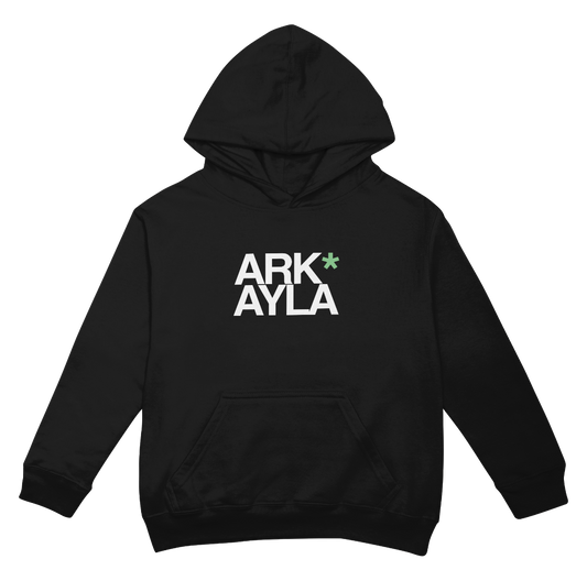 ARKAYLA LOGO HOODIE BLACK