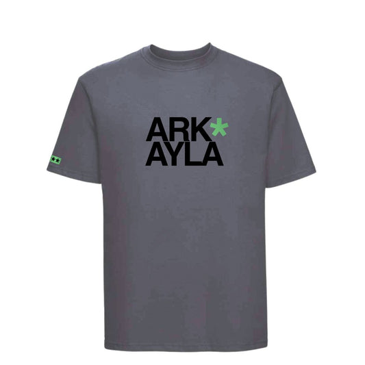 ARKAYLA LOGO TEE DARK GREY