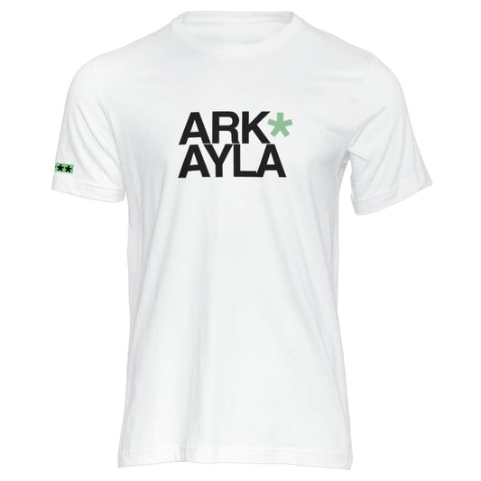 ARKAYLA LOGO TEE WHITE